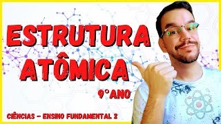 ESTRUTURA ATÔMICA  CiênciasQuímica 9° ano  Resumo com esquema  Aula completa  2022 [upl. by Rhoades789]