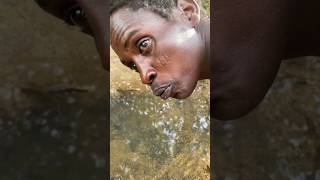 Wooow Water for life  hadzabe tribes africa viralshort water [upl. by Nylessoj]