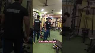 Trending short video viral gym fitness workout subscribe bhaiyon [upl. by Ylam638]