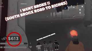 I Went Broke In South Bronx Roblox  South Bronx Road To Riches  PS5  94 Frog Gangster Mafia [upl. by Marcile666]