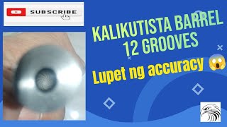 Kalikutista barrel accuracy test 25yards [upl. by Inanak288]