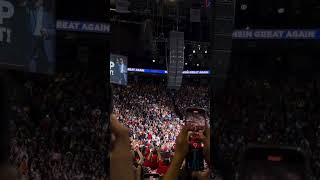 Donald Trumps Campaign Rally at Fiserv Forum in Milwaukee Wisconsin [upl. by Caye]