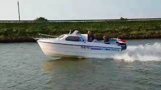 Ryds 535 FC with Suzuki DF90 outboard 70kmhour [upl. by Aihpos584]