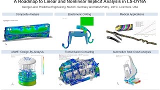 A Roadmap to Linear and Nonlinear Implicit Analysis in LS DYNA Presentation at the 11th Intl LS DYNA [upl. by Delamare286]