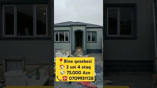 Deyerinden ucuz tecili satilirHeyet evleri ‼️ Bine qesebesinde elaqe 0513809328🏠🇦🇿 ‎amilemlak [upl. by Rodmann]