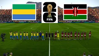 Gabon vs Kenya ● FIFA World Cup 2026 Qualification  16 November 2023 Gameplay [upl. by Dewhurst]