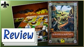 Haspelknecht Brettspiel Review  GER Essen Neuheit 2015 [upl. by Airdnua683]