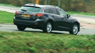 Mazda 6 Sportbreak roadtest English Subtitles [upl. by Kahcztiy354]