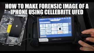 How to make forensic image of a iPhone using Cellebrite UFED [upl. by Eenehs713]