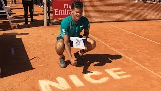 Dominic Thiem vs Alexander Zverev  Final Niza 2016 Highlights [upl. by Dollie]