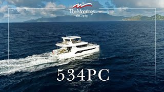 Meet The Moorings 534 Power Catamaran [upl. by Anitsihc355]