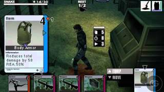 Metal Gear Acd Walkthrough  05  Stage 04A Minefield  Lower [upl. by Matilde]