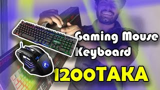 Best RGB Gaming Mouse And Keyboard  imice an300 Under Budget [upl. by Teague]