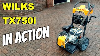 Using the Wilks TX750i Pressure Washer [upl. by Ledairam]