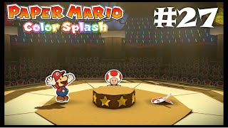 Lets Play Paper Mario Color Splash  Roshambo Temple 3 [upl. by Otrebliw]