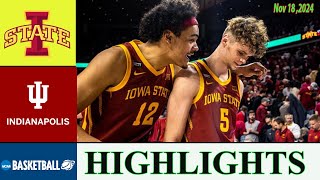 Iowa State vs IU Indianapolis Full Highlights  College mens basketball 2024  Ncaa basketball [upl. by Onidranreb]