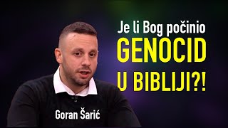 Goran Šarić  GENOCID U BIBLIJI [upl. by Adnohsed]