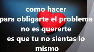 El problema ricardo arjona lyrics [upl. by Tichonn]