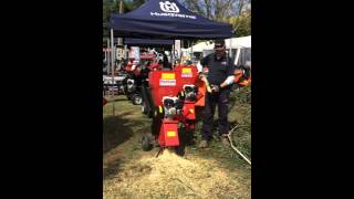 Honda powered RedGum Chipper in Australia [upl. by Soren261]