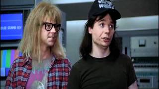 Waynes World Aerosmith  SNL [upl. by Danice190]