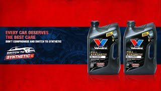 All Climate Full Synthetic Engine Oils by Valvoline  Switch to Synthetic Now [upl. by Nyliuqcaj]