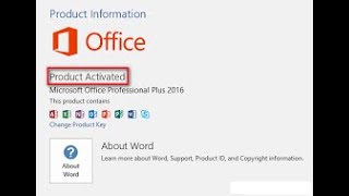 Activate Microsoft Office 2016 With CMD Without Software How to Activate Office 2019 Office 2016 [upl. by Charbonnier546]