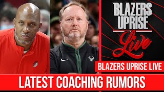 Latest Rumors on Billups Budenholzer Suns Lakers amp More  Blazers Uprise Live [upl. by Buzzell]