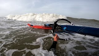 Wijk aan Zee 28 december 2023 storm Gerrit [upl. by Ayanahs251]