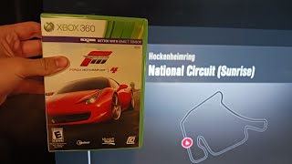 Hockenheimring National Circuit Sunrise Forza Motorsport 4 Xbox 360 Gameplay [upl. by Newell970]