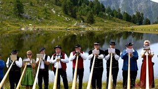 Swiss Alpenhorn Festival [upl. by Refynnej]