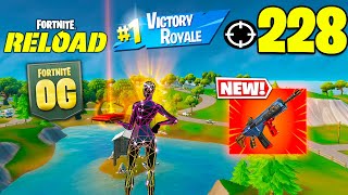 OG Fortnite Reload  High Kill Gameplay  Keyboard amp Mouse [upl. by Tiraj]