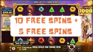 NEW CASINO SlotyStake  15 FS No Deposit Bonus  Gates of Olympus Free Spins Casino Bonus 2024 [upl. by Devondra467]