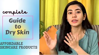 How to Treat Dry Sensitive Skin  Best Dry Skincare Products for Glowing Skin indianskincare [upl. by Valeta]