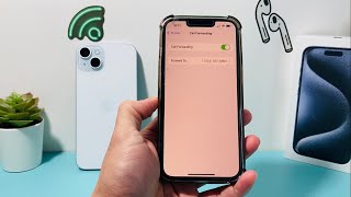 How to Turn ON  OFF Call Forwarding on iPhone 2 Methods [upl. by Aikcin]