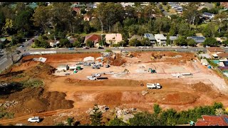 MOTIF Bridgeman Downs Construction Update  SEPTEMBER 2021 [upl. by Enitselec]