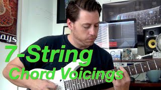 7 String Guitar Chord Lesson [upl. by Idram]