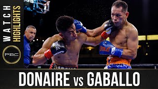 Donaire vs Gaballo HIGHLIGHTS December 11 2021  PBC on SHOWTIME [upl. by Muna10]