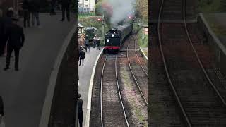 Watercress Line 2024 steamlocomotive steamengine railway steamtrain [upl. by Tound]