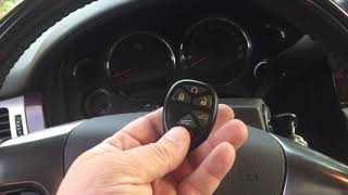 Programming your remote for your 200713 GMC Chevrolet [upl. by Adnauq]