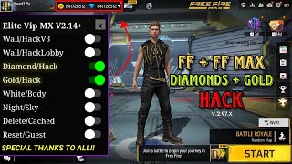 How To Hack Free Fire Max Diamonds  No Ban  100 Working Diamonds  2023 [upl. by Yelwar]