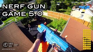 Nerf meets Call of Duty Gun Game 50  First Person in 4K [upl. by Coulson]