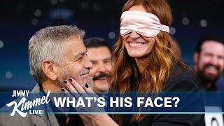 Can Julia Roberts Identify George Clooney Just by Feeling His Face [upl. by Aticnemrac]