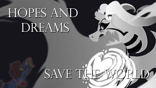 Hopes and Dreams  SAVE The World  Instrumental Mix Cover Undertale [upl. by Adev]