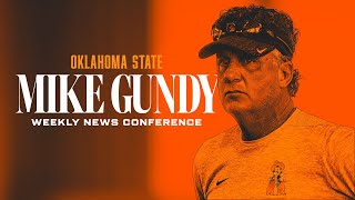 Mike Gundy News Conference 111824 [upl. by Blinny]