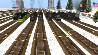 Trainz Racing  Racing for MARTINGAMER187 trainzsimulator railroad [upl. by Nolaf]