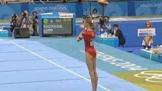 Svetlana Khorkina 2004 Olympics TF FX [upl. by Daugherty]