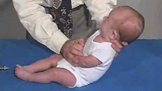 Neurology Exam 3 Month Primitive ReflexesMoro [upl. by Haddad]