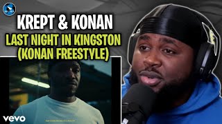 Krept amp Konan  Last Night In Kingston Konan Freestyle RAGTALKTV REACTION [upl. by Lehman]