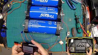 Lithium Titanate Battery Buildlog 5  Wiring and Battery Pack Install Progress [upl. by Dira65]