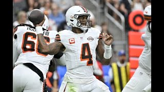 Comparing Jayden Daniels to Deshaun Watson on Deep Passes  Sports4CLE 10324 [upl. by Airdnahc]